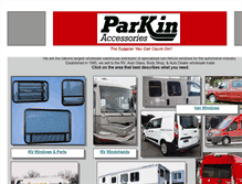 Tablet Screenshot of parkin-acc.com